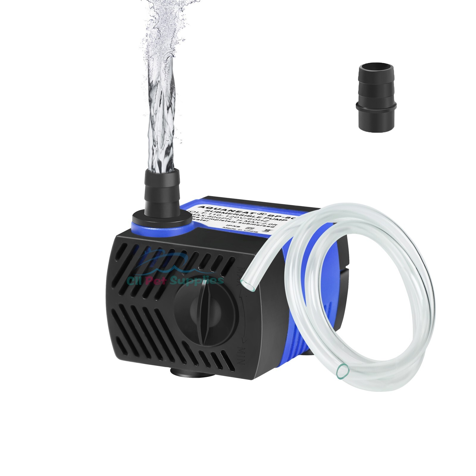 AQUANEAT Fountain Pump Submersible Water Pump with Tubing for Aquarium Fish Tank