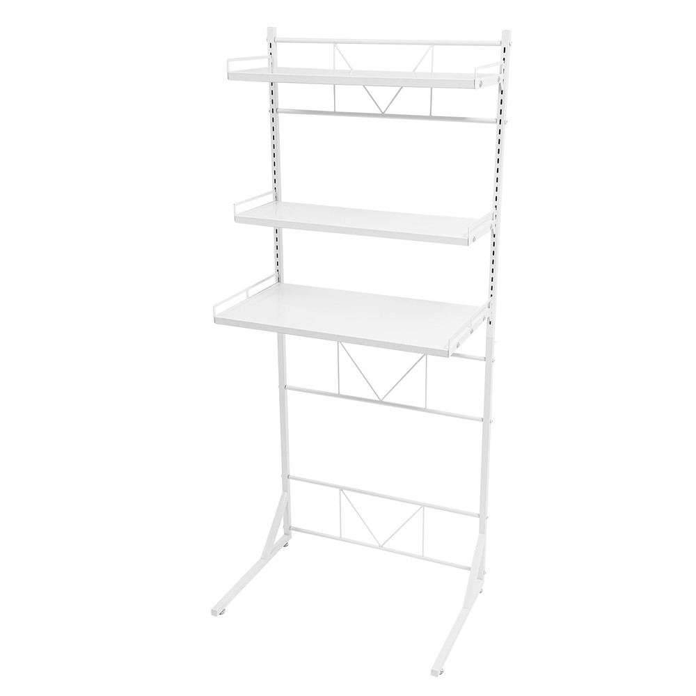 3-tier Washing Machine Shelf Multi-functional Laundry Storage Shelf Space Saving