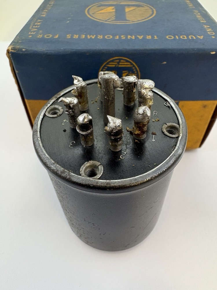 Vintage Thordarson 20A25 Interstage Transformer w/ Original Box