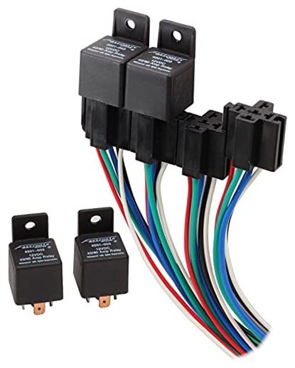 Fastronix High Current 40/60A Relay Panel with 4 Relay and Socket Panel