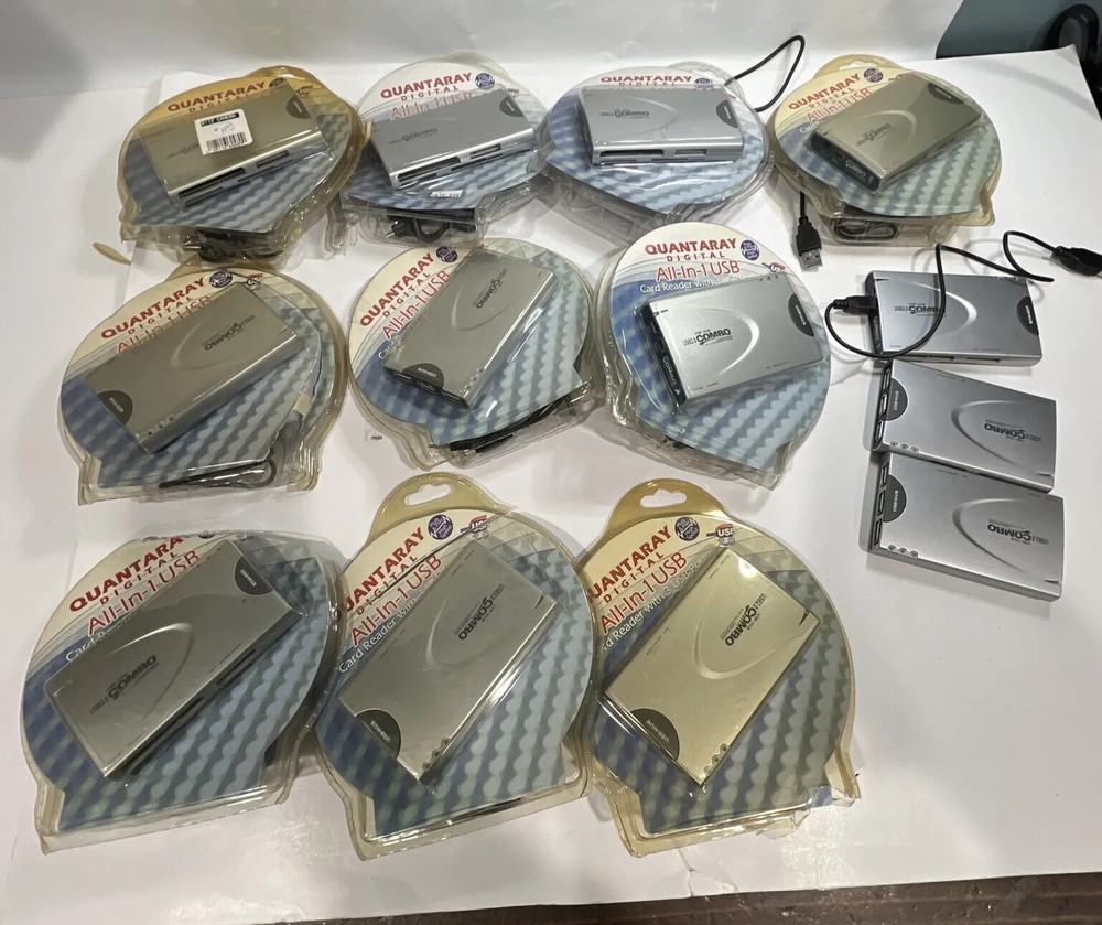 Camera Memory Card Readers Mixed Lot (ALL RETURNS/DEFECTIVE)