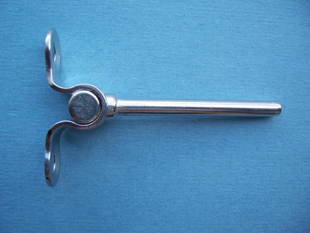 Type 316 SS Deck Toggle for Cable Railing + 2 Screws for 3/16" Cable (Qty 10)