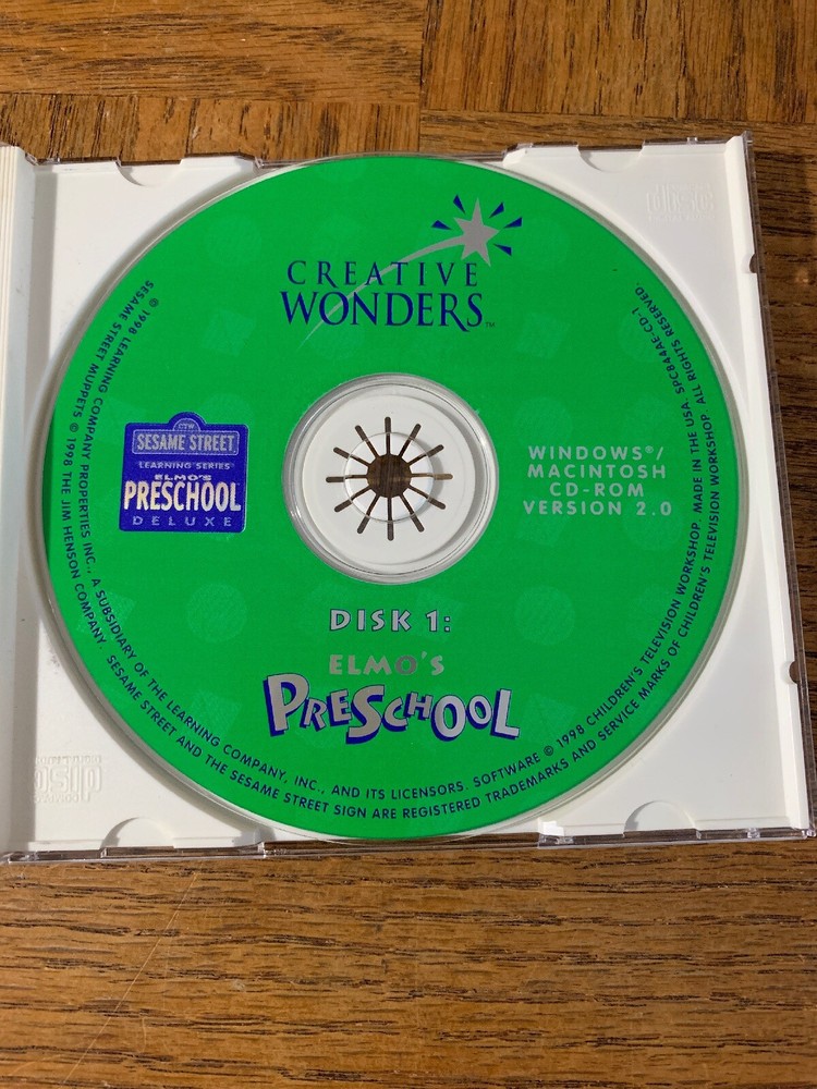 Creative Wonders Preschool Computer Software