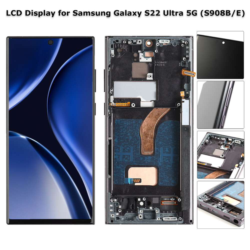 Small LCD Touch Screen Display Digitizer For Samsung Galaxy S22 Ultra 5G S908B/E