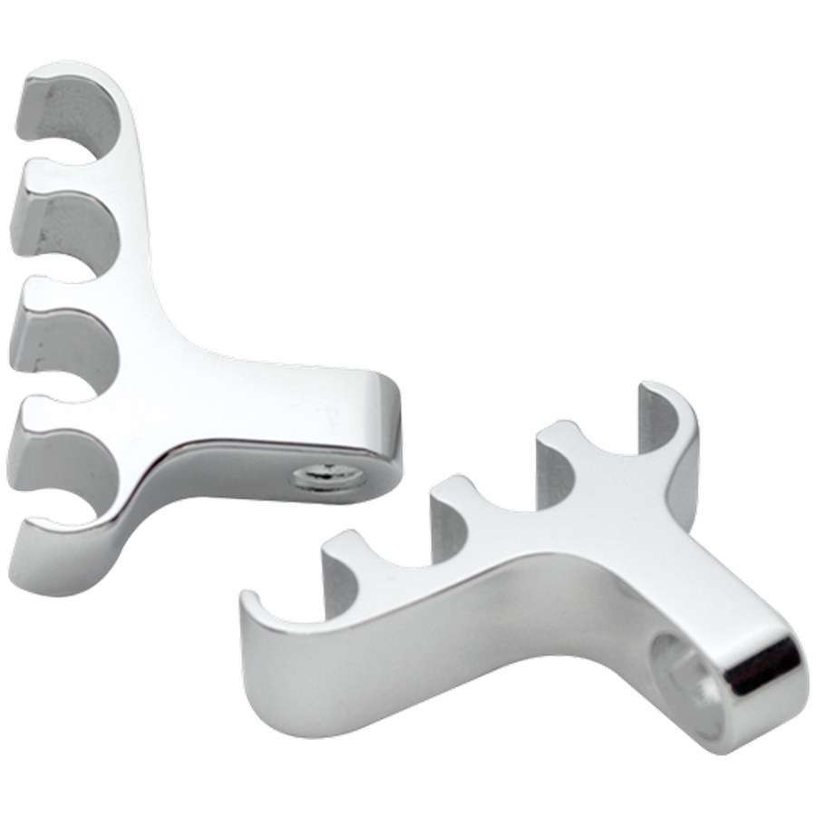 Billet Specialties Plug Wire Separators 8.5mm 4 Wire V/C Mount