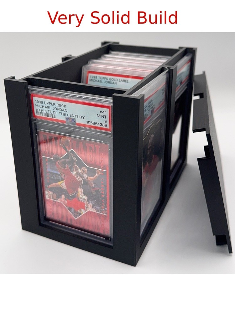 Graded Card Display & Storage Box (Slab Station) For PSA CGC TAG.