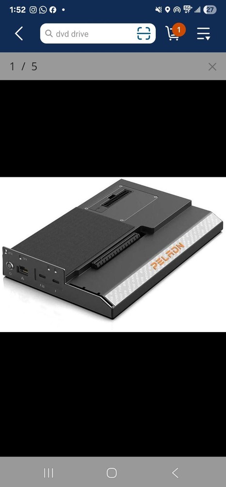 External GPU Dock Station, Support ATX Standard Power Supplies Oculink Interface