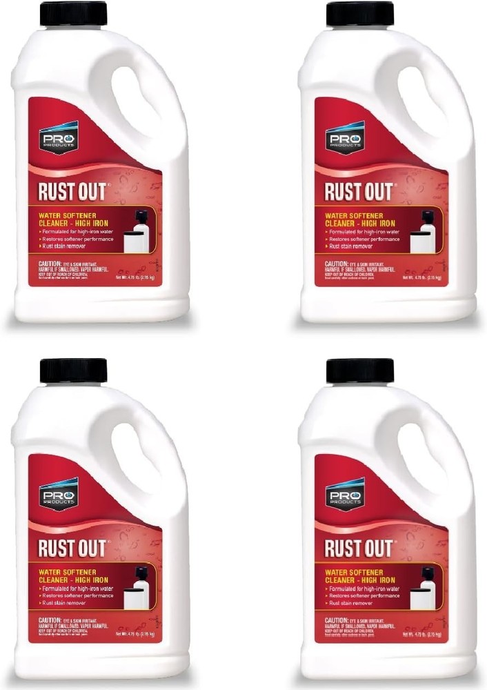 Water Softener Cleaner & Iron Remover, 76 oz (4 Pack)