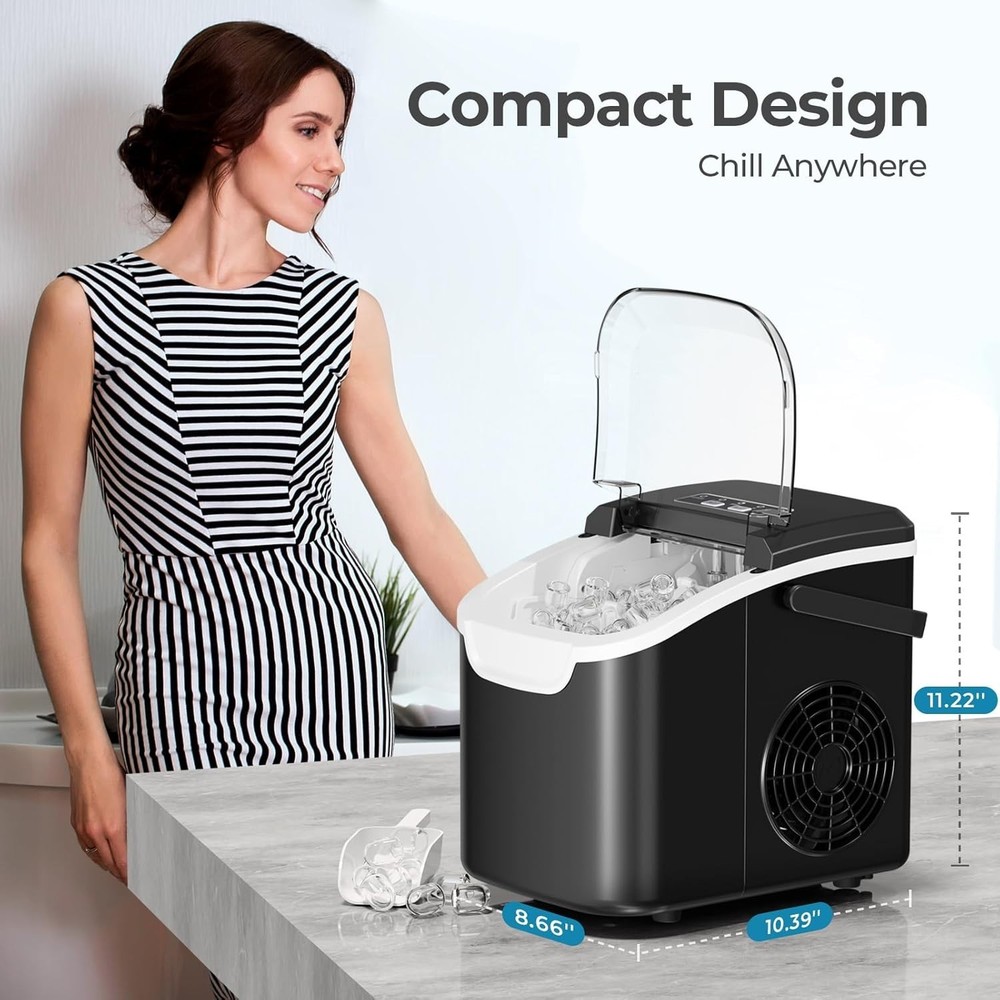 Countertop Ice Maker Machine – Portable Ice Maker