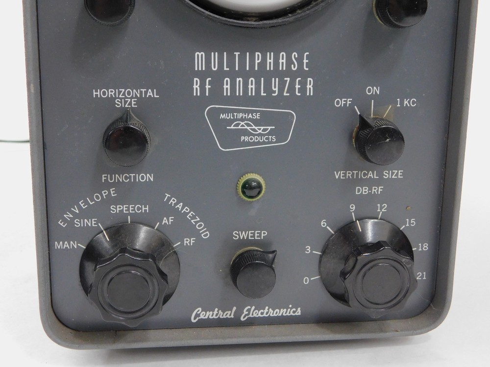 Central Electronics MM-2 Ham Radio Oscilloscope Multiphase Analyzer (original)