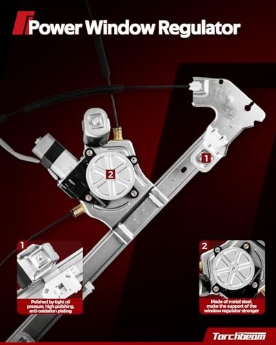 Front Driver Side Power Window Regulator Without Motor Front Left 749-974