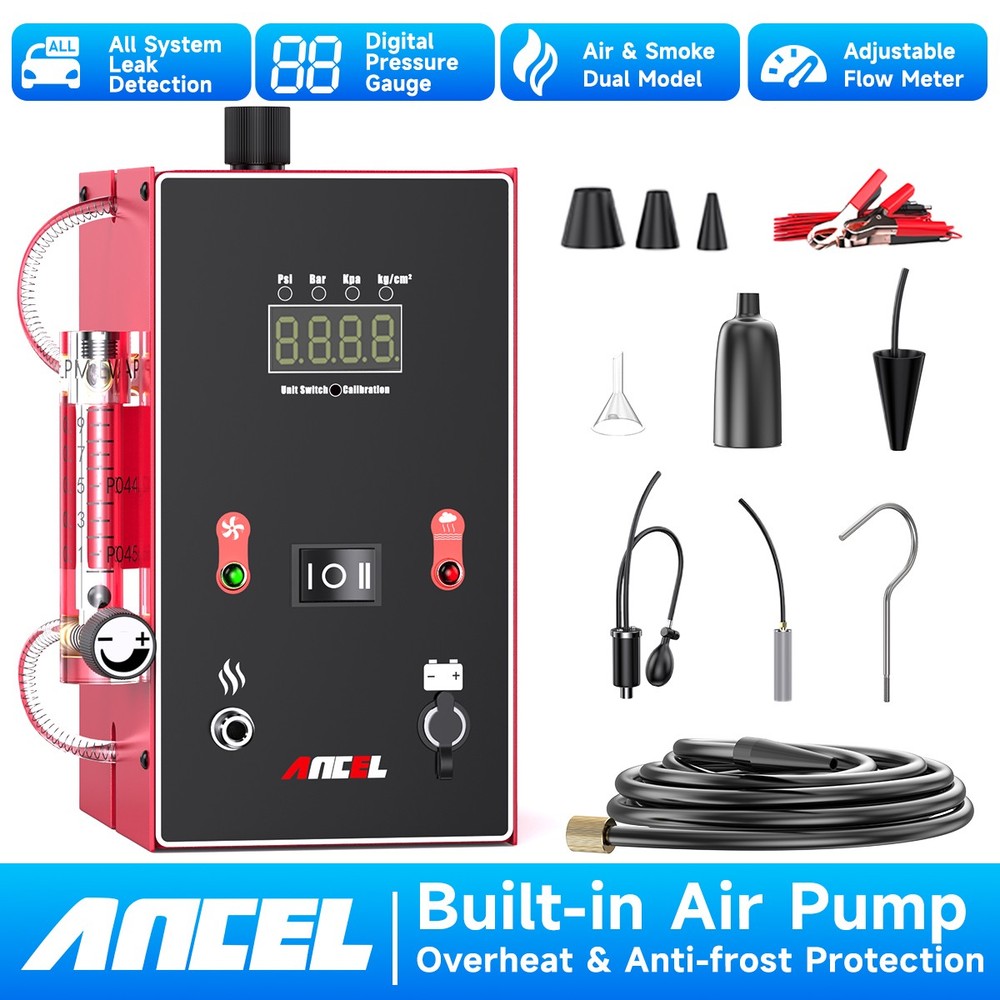 ANCEL L300 Digital Vacuum EVAP Smoke Machine Pipe Leak Detector Diagnostic Tool