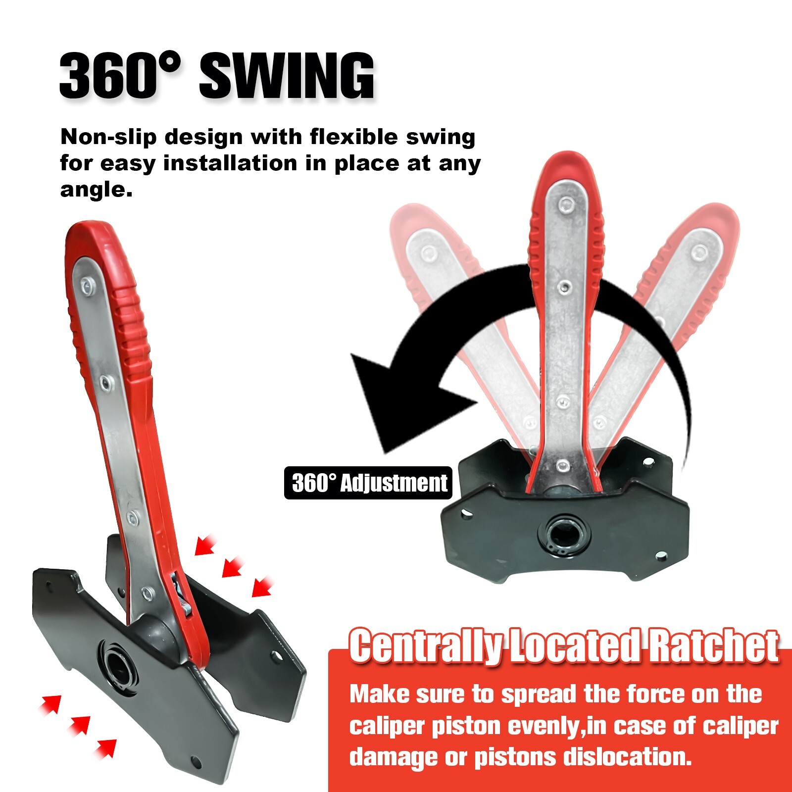 Brake Caliper Compression Tool,Caliper Piston Compressor Tool