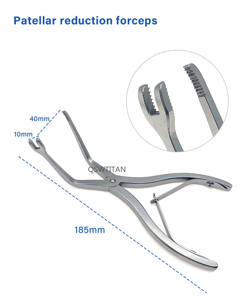 Patellar reduction forceps Bone Holding Forceps Orthopedic surgical Instrument