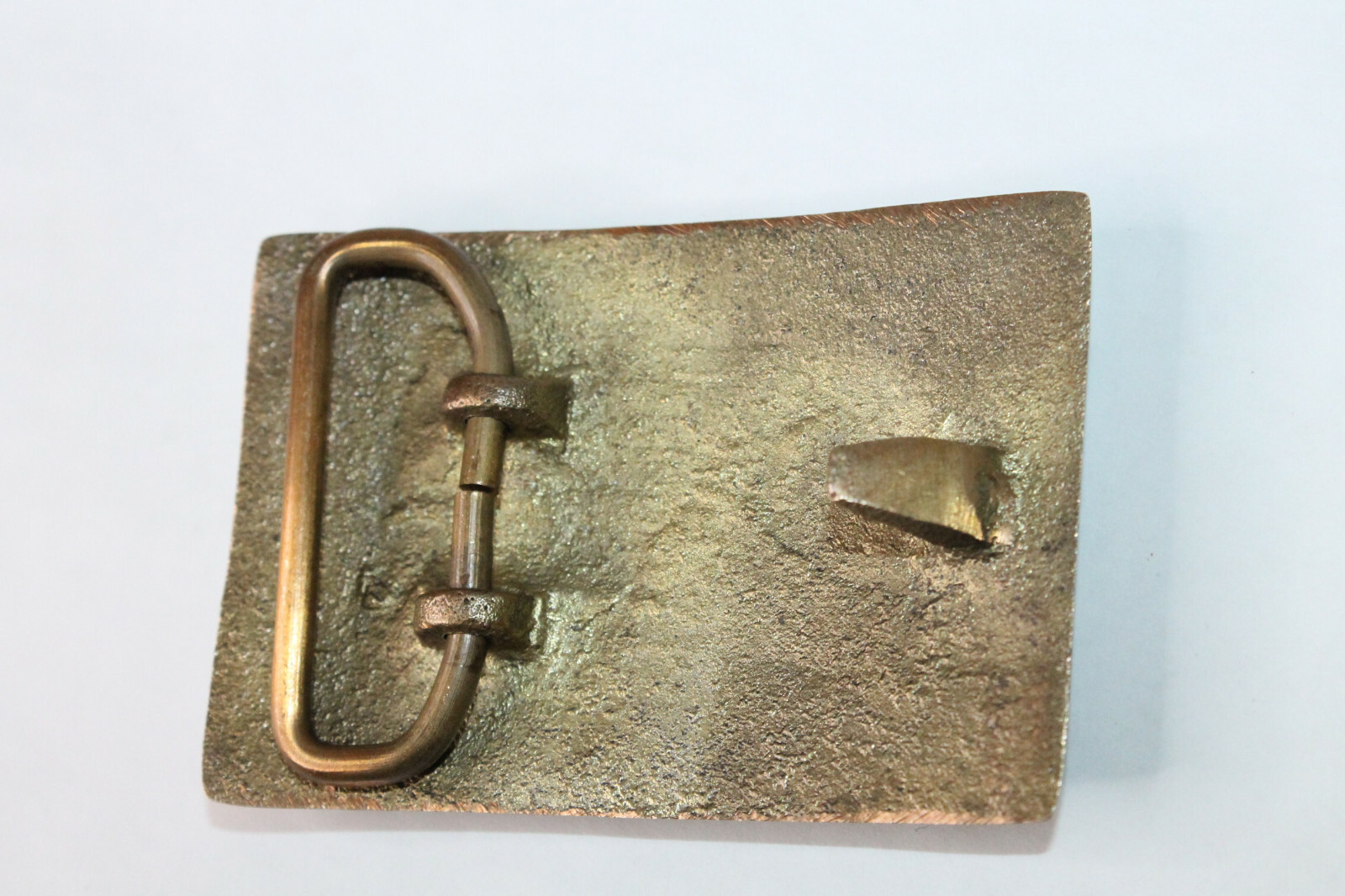 Antique Style Military Civil War Confederate CSA Belt Buckle SOLID Brass WREATH