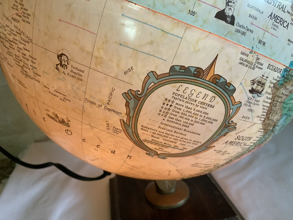 Lighted Replogle World Classic Globe