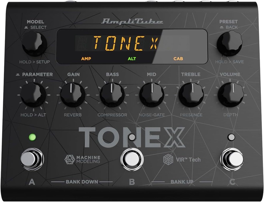 IK Multimedia TONEX Pedal AI Machine Learning Multi Effects Pedal