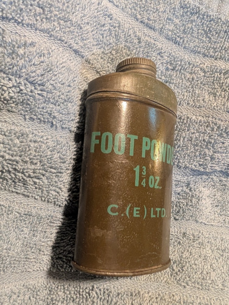 Original WWII Army Foot Powde