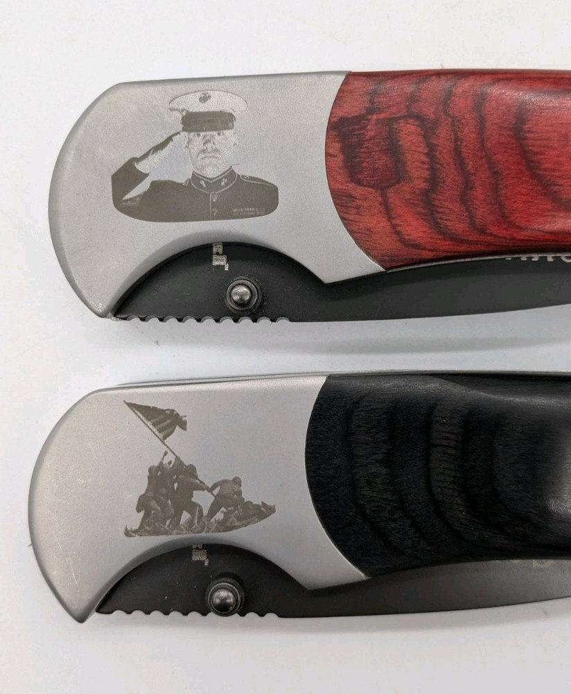 Knife Collection Falkner American Mint (Courage & Commitment) Set Of 2