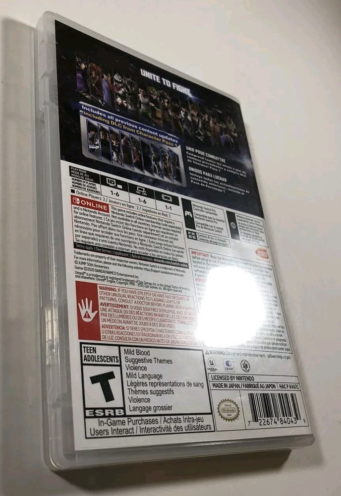 CASE ONLY NO GAME: Jump Force Deluxe Edition (Nintendo Switch) PLEASE READ