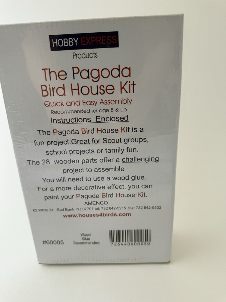 Pagoda Bird House Kit