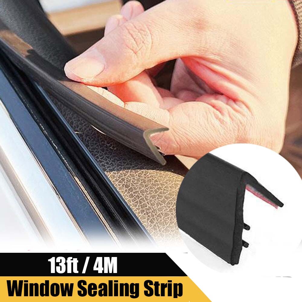13ft V-Shape For Mitsubishi Window Edge Moulding Trim Weatherstrip Seal Strip
