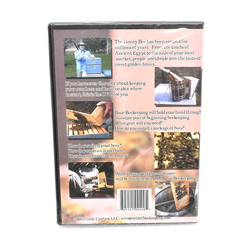 GoodLand Bee Supply Basic Beekeeping DIY Learning DVD - Starting Your First Hive