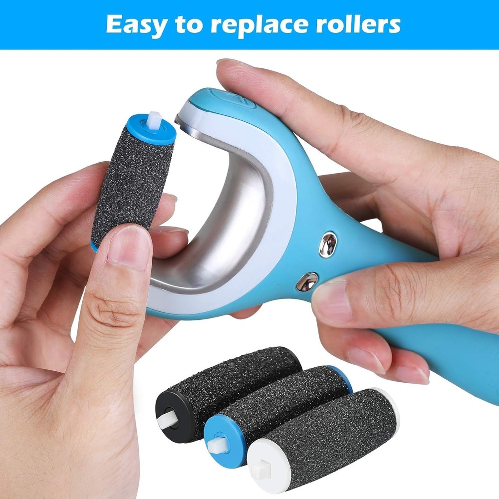 20Pcs Pedi Replacement Rollers ​Compatible with Amope Pedi Perfect Refills