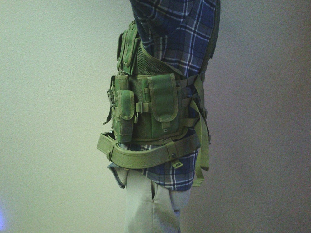 Clean Tactical Multi-Function Adjustable Vest Camouflage FREE SHIPPING