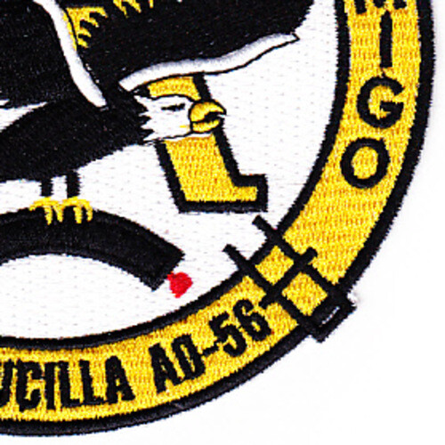 USS Aucilla AO 56 Auxiliary Oiler Ship Patch