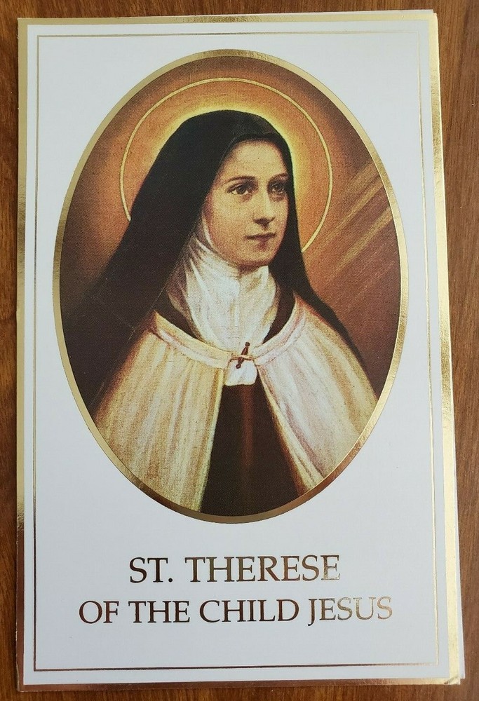 St. Therese prayer cards (pack of 4)