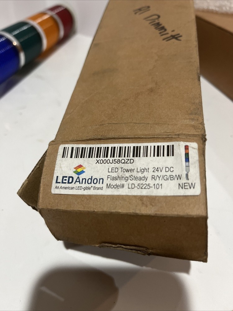 led andon led tower light 24V DC LD-5225-101 NOS