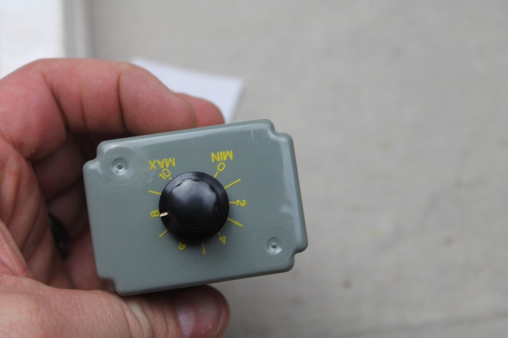Square D 8501 JCK-13 Series A Solid State Timing Relay On Delay 0.6-60 Sec. 120V