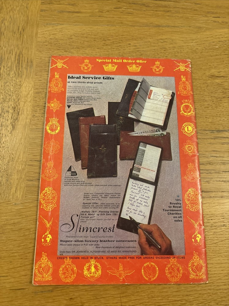 Royal Tournament 1970 Brochure
