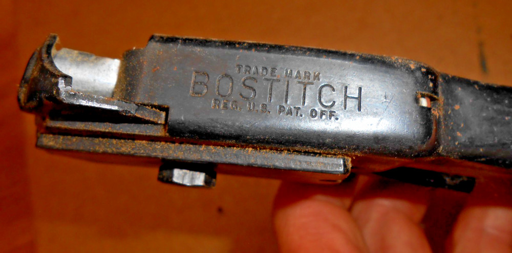 Bostich hand stapler - upholstery?