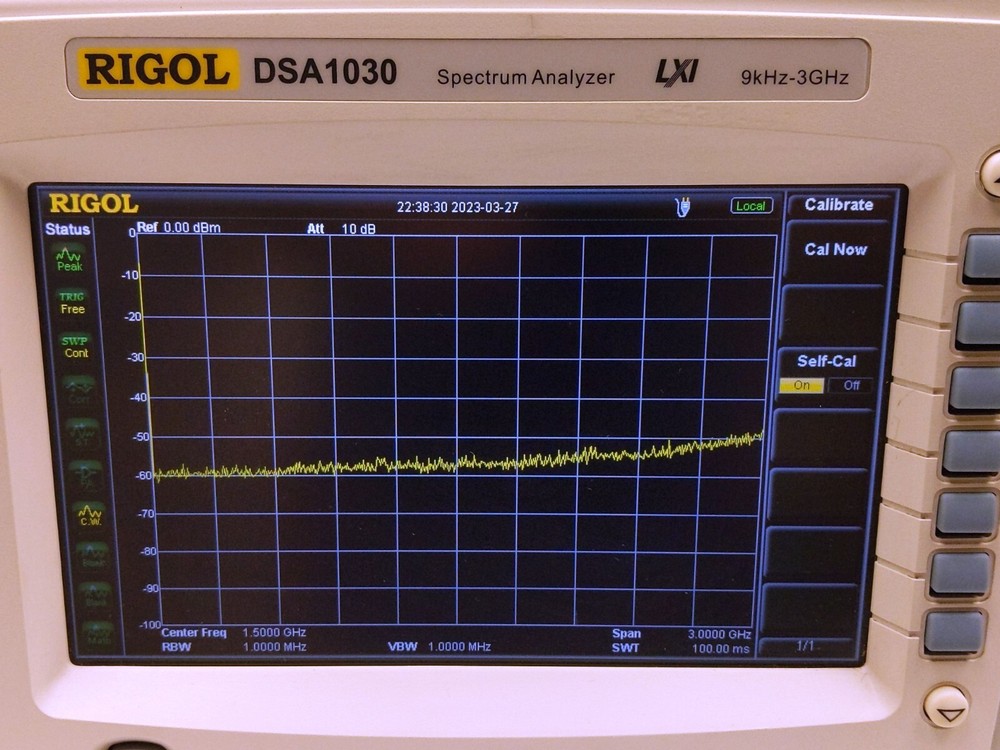 Rigol DSA1030 RF Spectrum Analyzer, 9 kHz to 3 GHz, tested working!