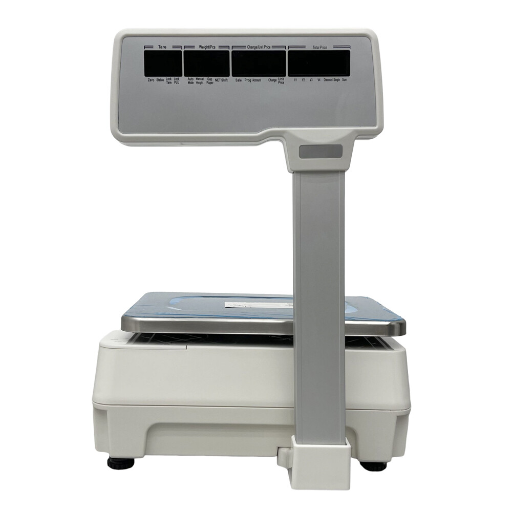 Commercial Digital Price Computing Scale 66 lbs with Label Printer (110V)