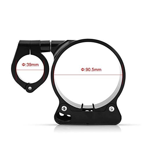 Motorcycle Speedometer Bracket Side Mount Indicator Powersports Gauges Black