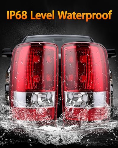 Rear Brake Tail Light Compatible With 2000-2006 Driver And Passenger Side