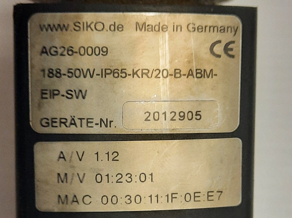 SIKO AG26-0009 Compact Actuator