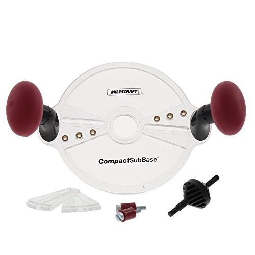 1225 CompactSubBase - Adjustable Universal Router Base Plate with Rotational