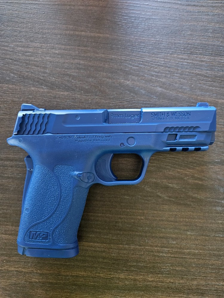 S&W M&P 9 Shield EZ Blue Gun