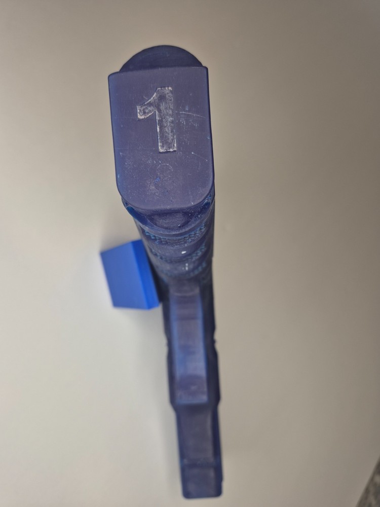 Full-Size Solid Training Pistol — Inert Drill Replica