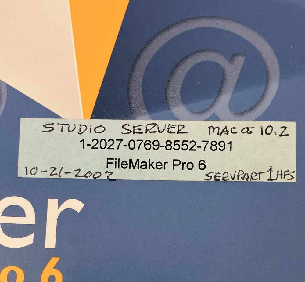 File Maker Pro 6 Getting Started Guide | Vintage User Manual Only | No Software
