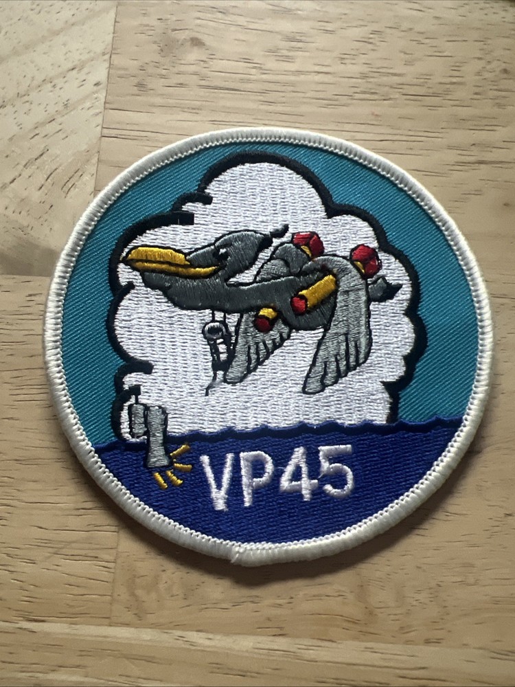 US Navy, USN Uniform Pocket Patch, VP-45 "Pelicans From Hell"