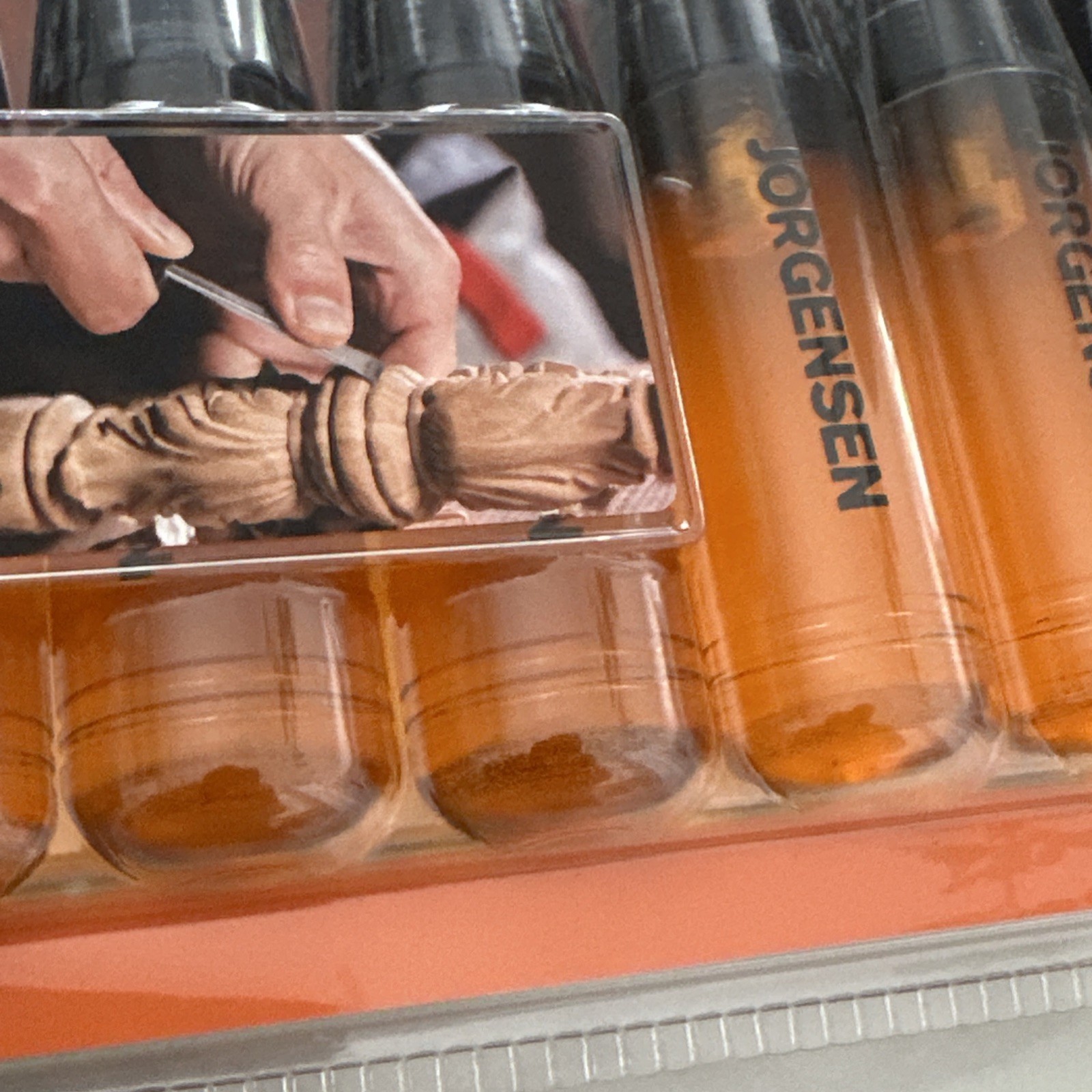 Jorgensen Wood Carving Tools 6 Pc Basic Wood Carving Set Acetate Handle - New