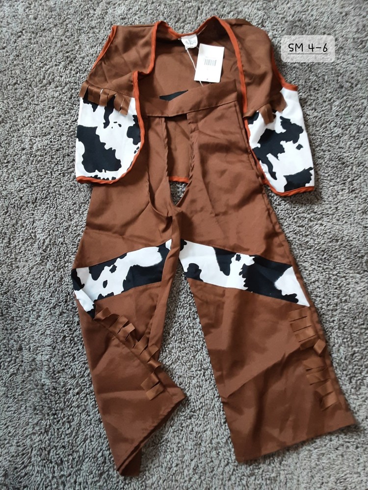 NEW COWBOY COSTUME SIZE SMALL