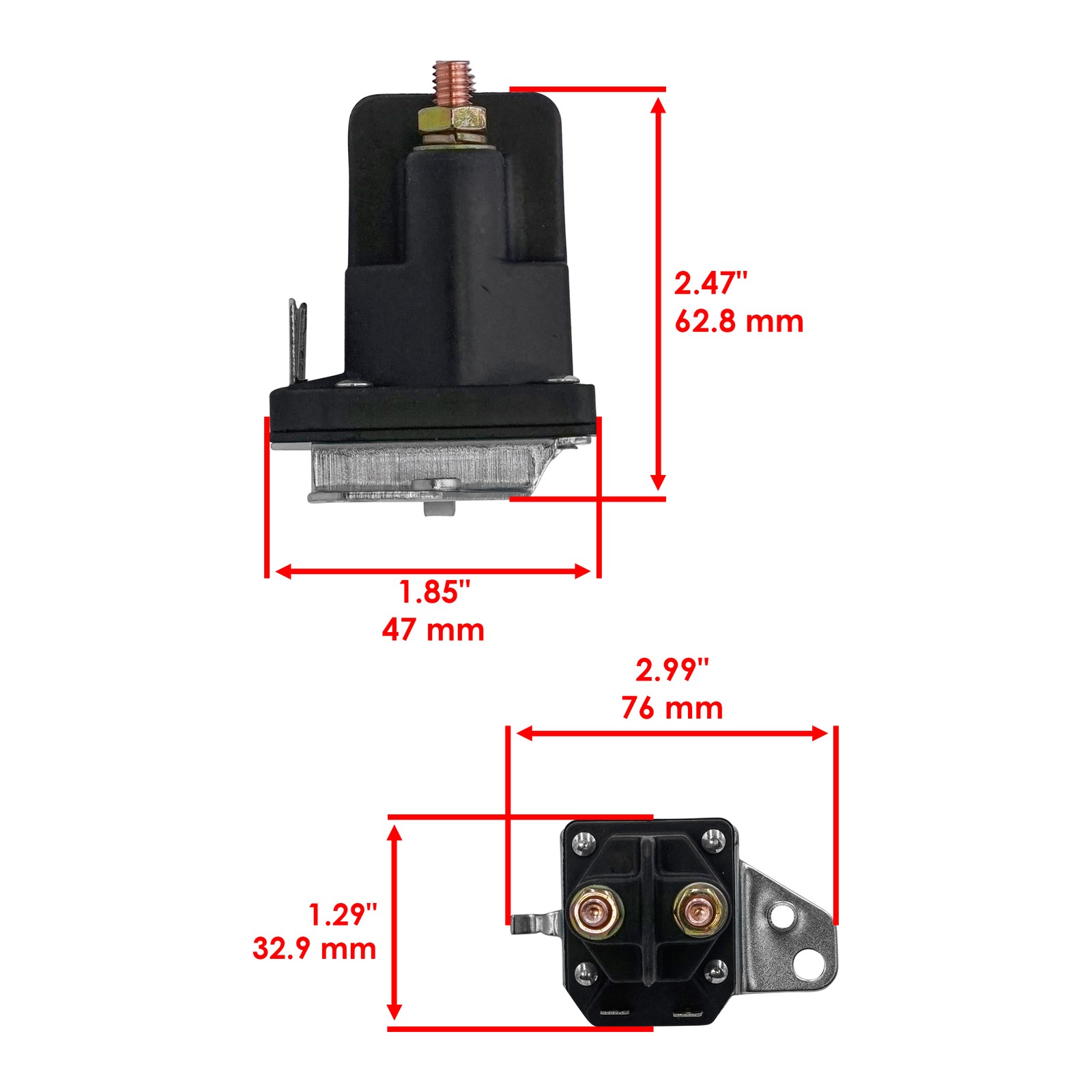 Starter & Solenoid for Cub Cadet LTX 1040 LTX 1045 XT1-LT 42 13WVA1CS009 Enduro
