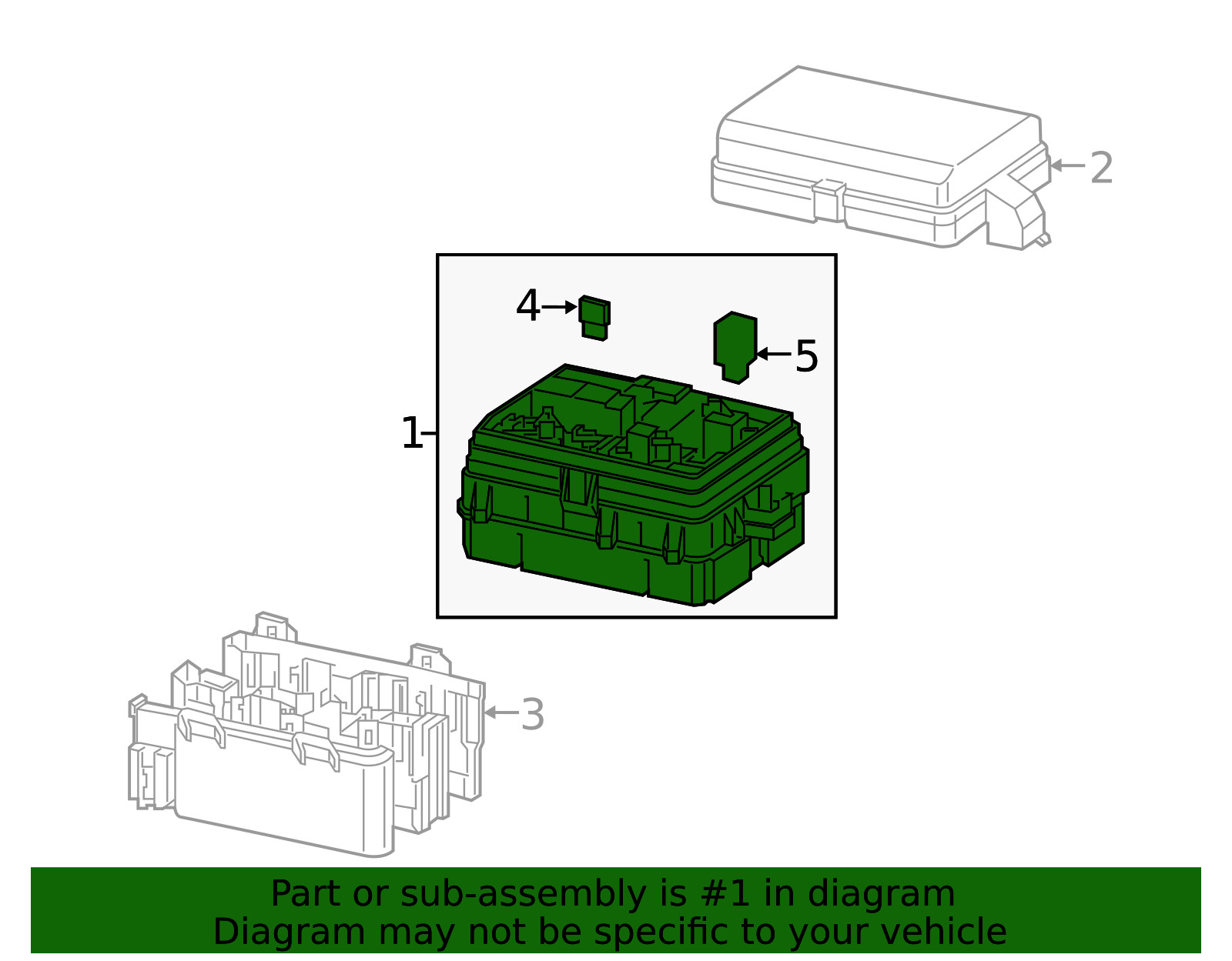 Genuine GM Fuse & Relay Box 86525980