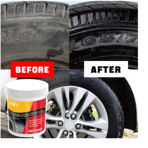 Car interior polish black